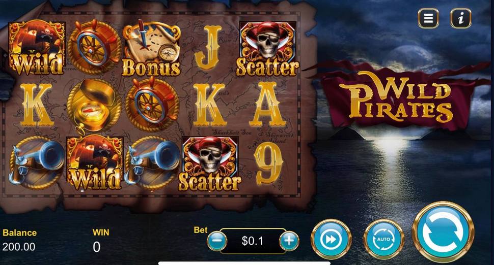 wild pirates slot machine