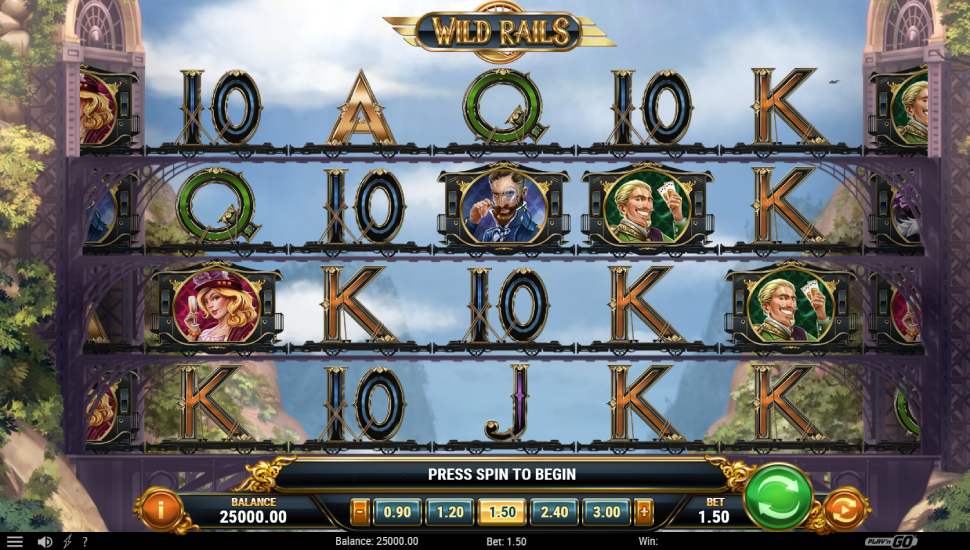 Wild Rails Slot - Review, Free & Demo Play preview