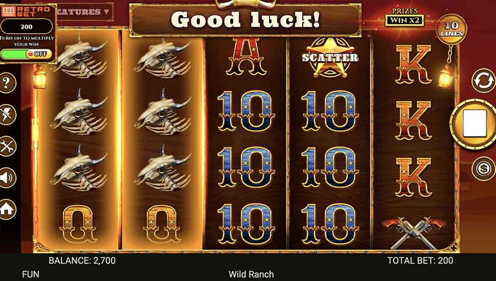Wild Ranch slot Synced Reels