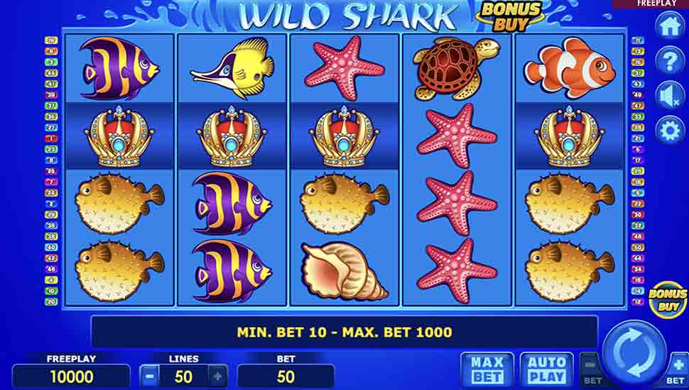 Shark Spin Free Play in Demo Mode