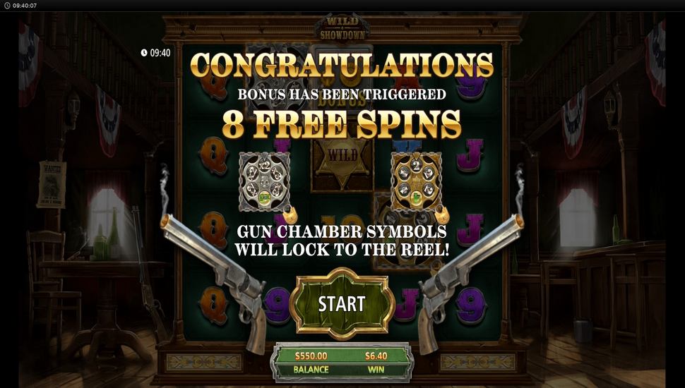 Wild Showdown Slot - Free Spins