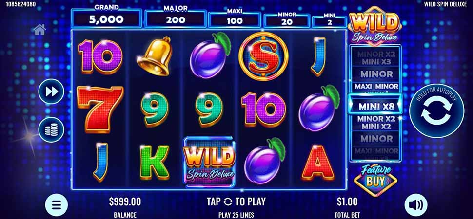 Wild Spin Deluxe slot mobile