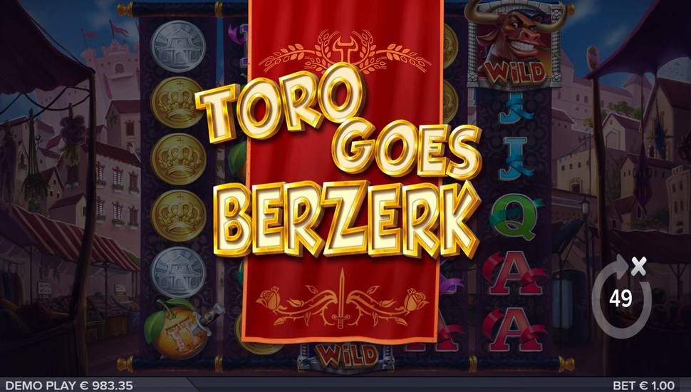 Wild Toro 2 Slot - Toro Goes Berzerk