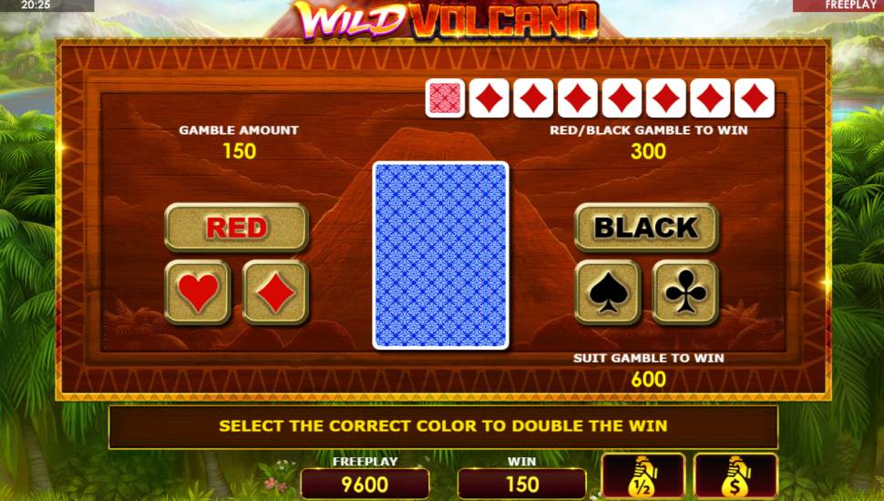Wild Volcano slot - feature