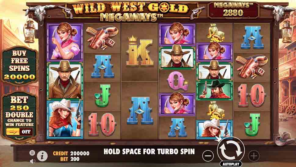 Wild West Gold Megaways slot preview