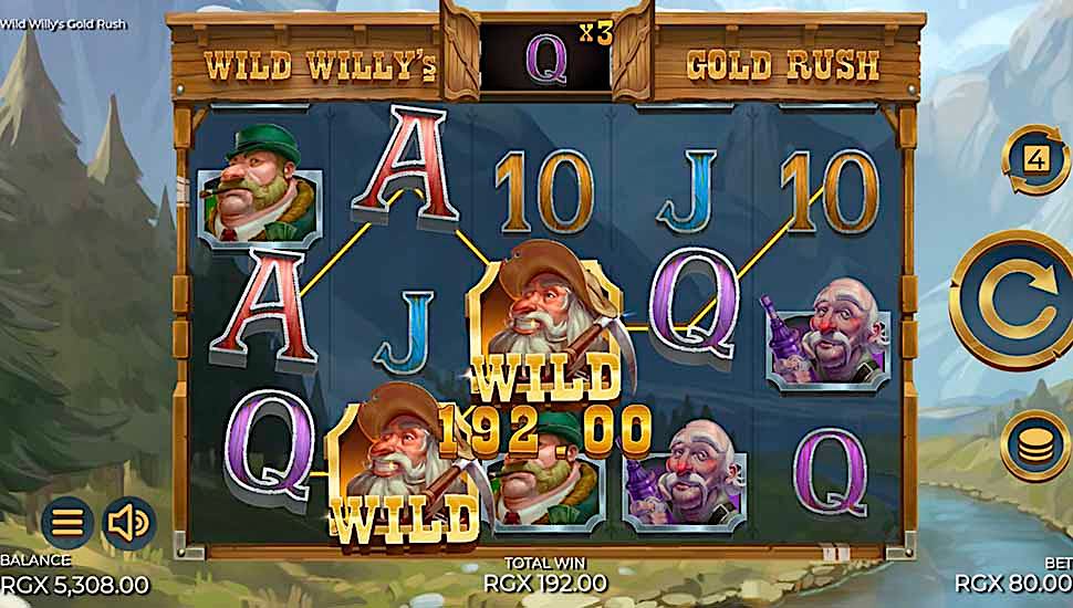 Wild Willy-s Gold Rush slot Wild Win Multipliers