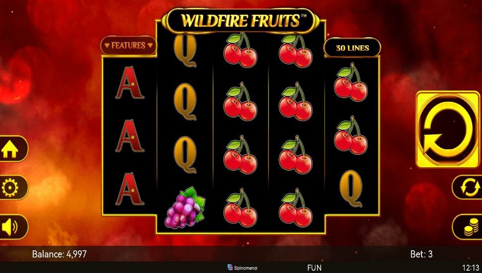 Wildfire Fruits Slot Mobile