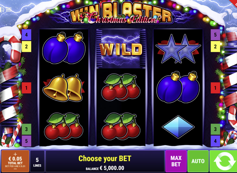 Win Blaster Christmas Edition - slot