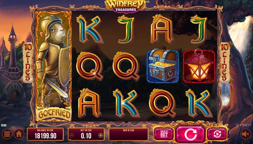 Winfrey Treasure Slot by SYNOT Games