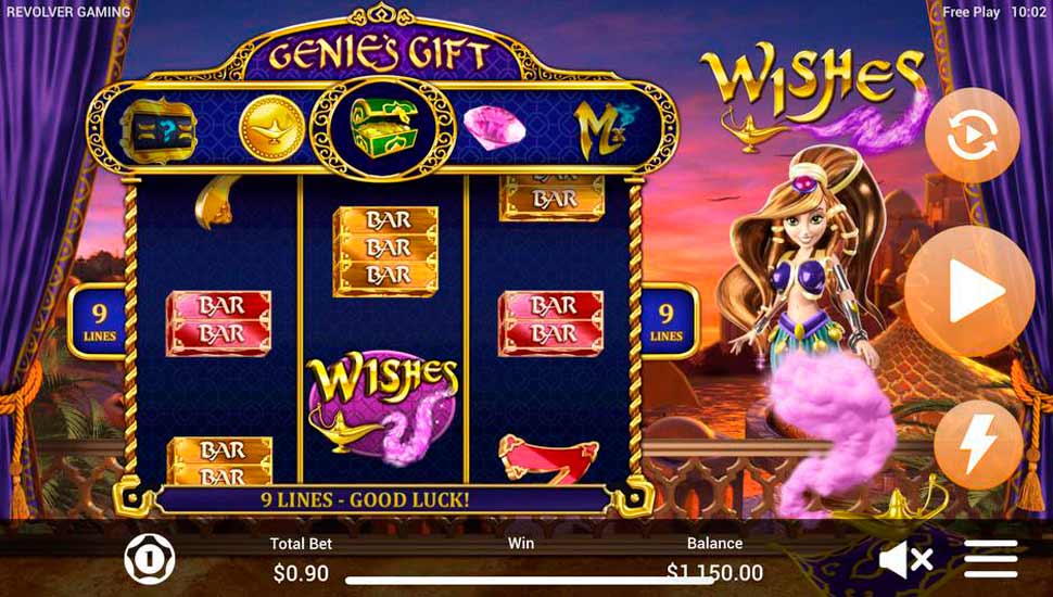 Wishes slot mobile
