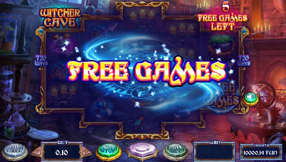 Witcher Cave Slot - Free Spins