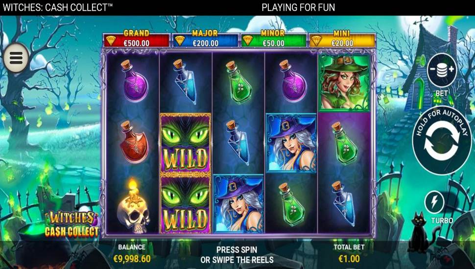 Witches Cash Collect Slot Mobile