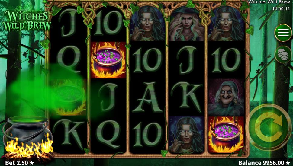 Witches Wild Brew slot - free spins