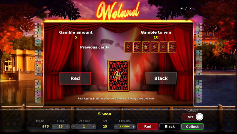 Woland slot machine