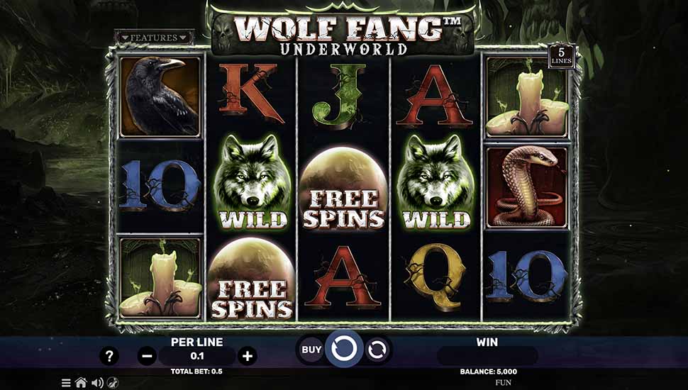 Wolf Fang Underworld Slot - Review, Free & Demo Play preview