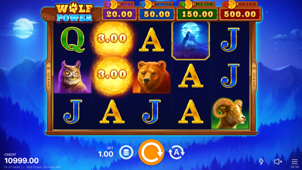 Wolf Power: Hold and Win Slot by Playson preview