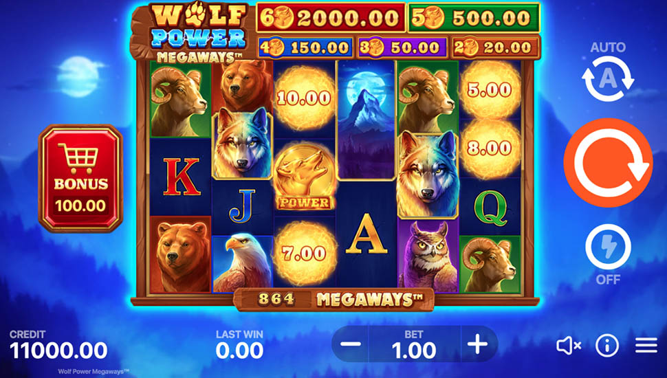 Wolf Power Megaways slot preview