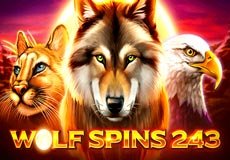 Wolf Spins 243 Slot - Review, Free & Demo Play logo