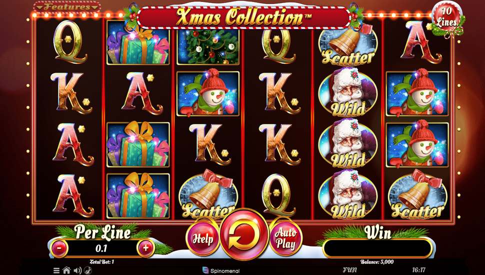 Xmas Collection 10 Lines Slot - Review, Free & Demo Play