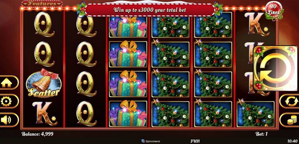 Xmas Collection 10 Lines Slot Mobile