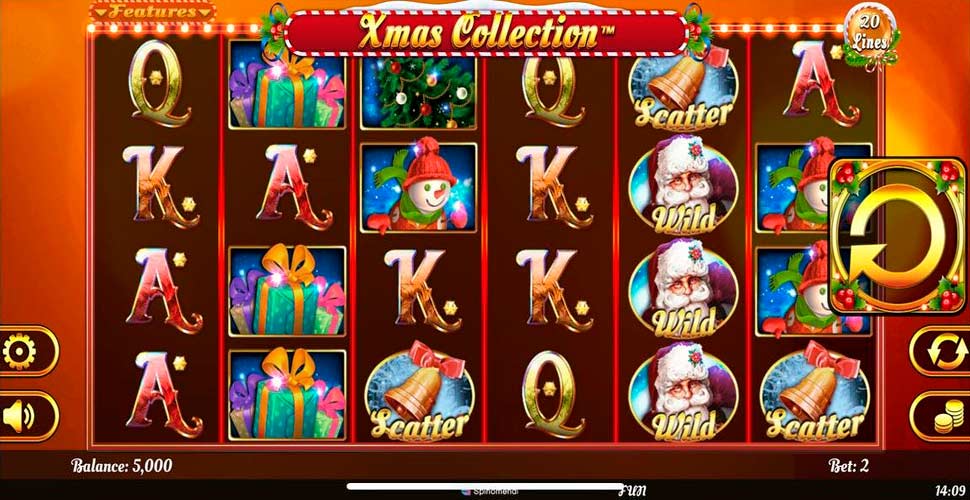 Xmas Collection 20 Lines slot mobile