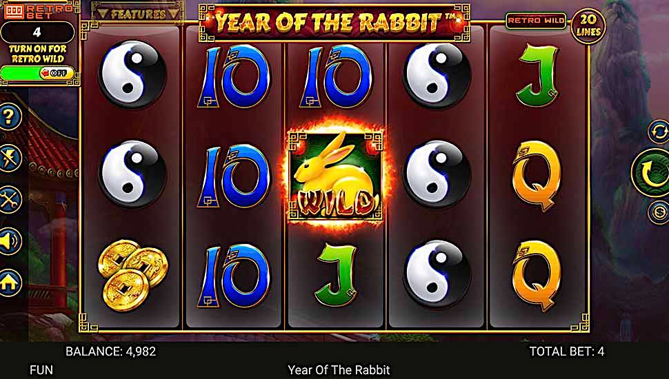 Year of the Rabbit slot Retro Gaming Retro Bet