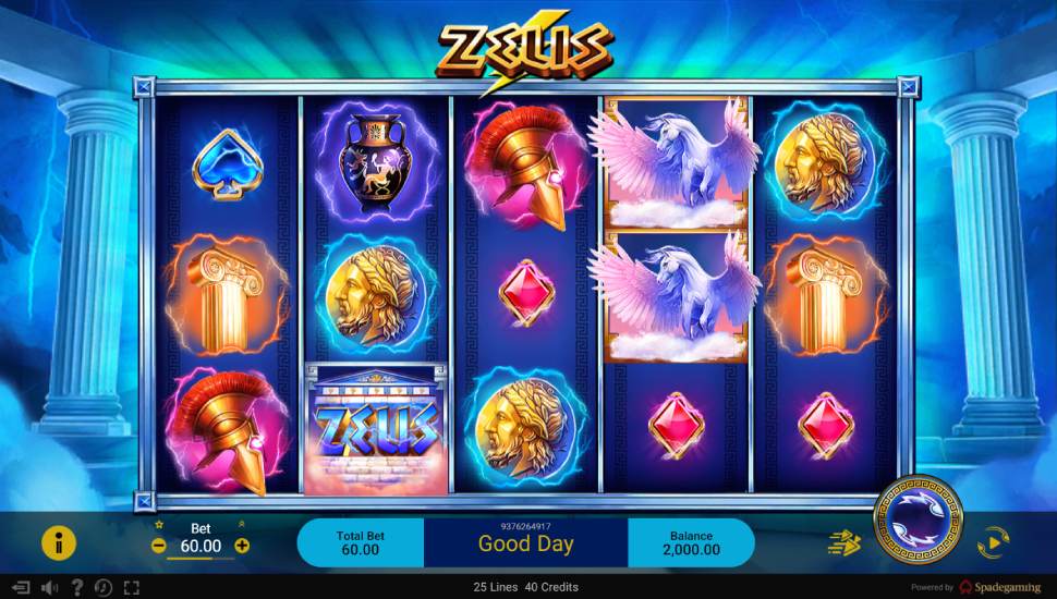 zeus casino game