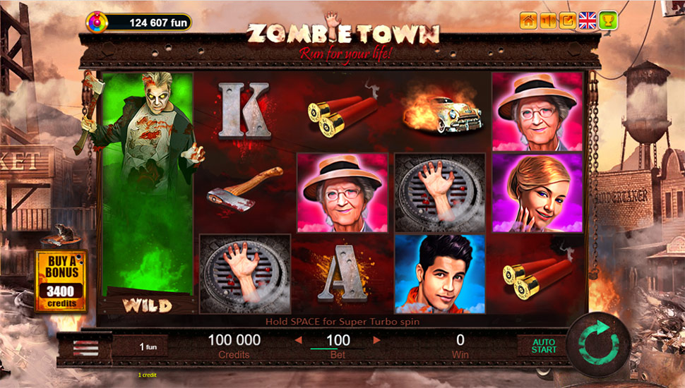Zombie Town Slot preview