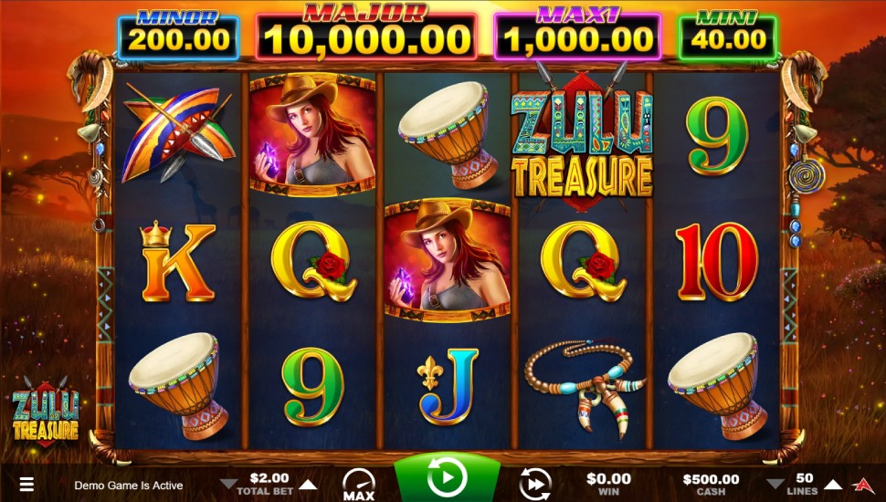 Zulu Treasure - Slot