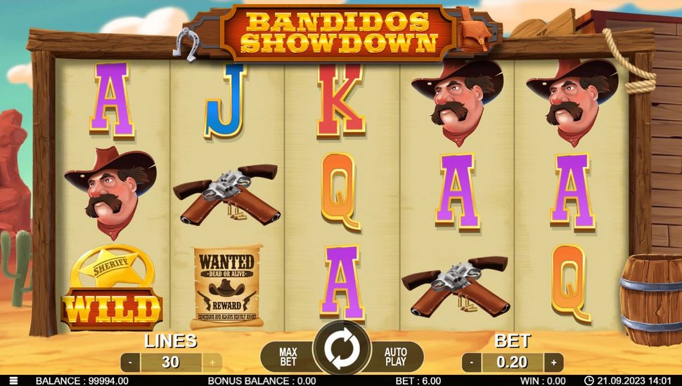Bandidos Showdown slot