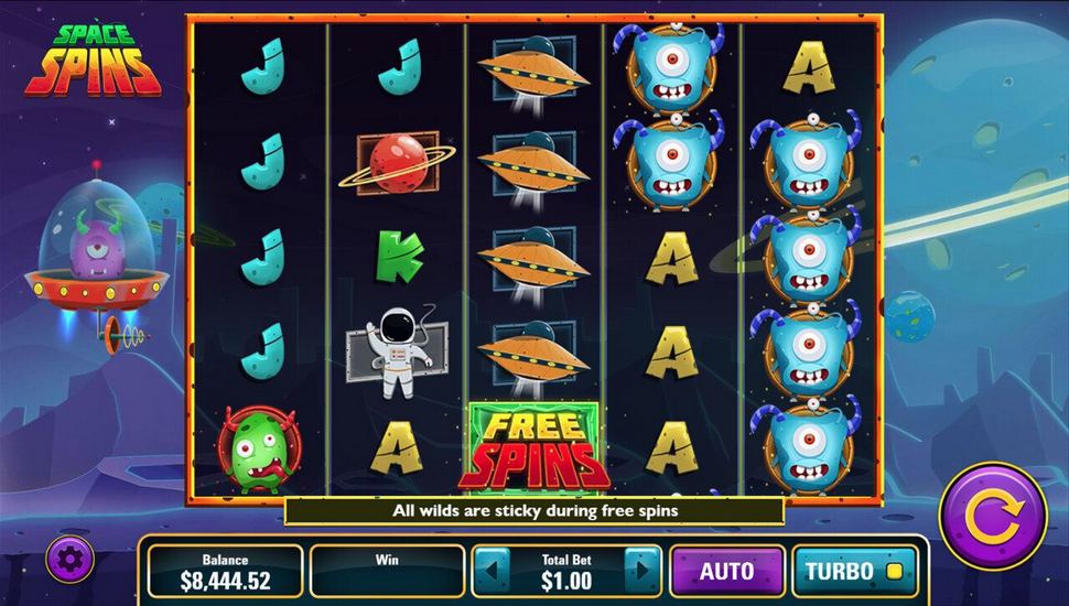 Space Spins slot