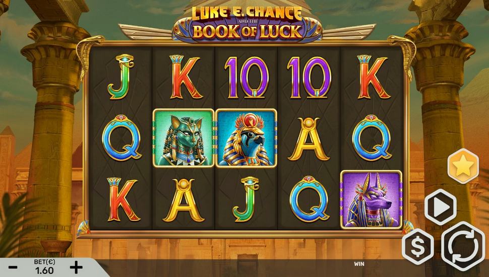 Luke E. Chance and the Book of Luck slot