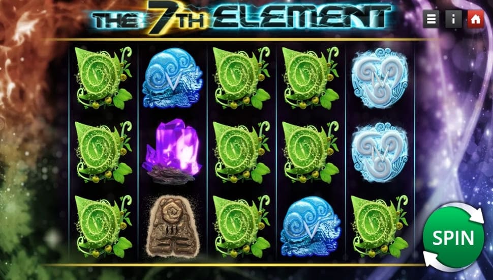 The 7th Element slot gameplay