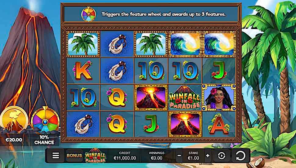 Winfall in Paradise slot