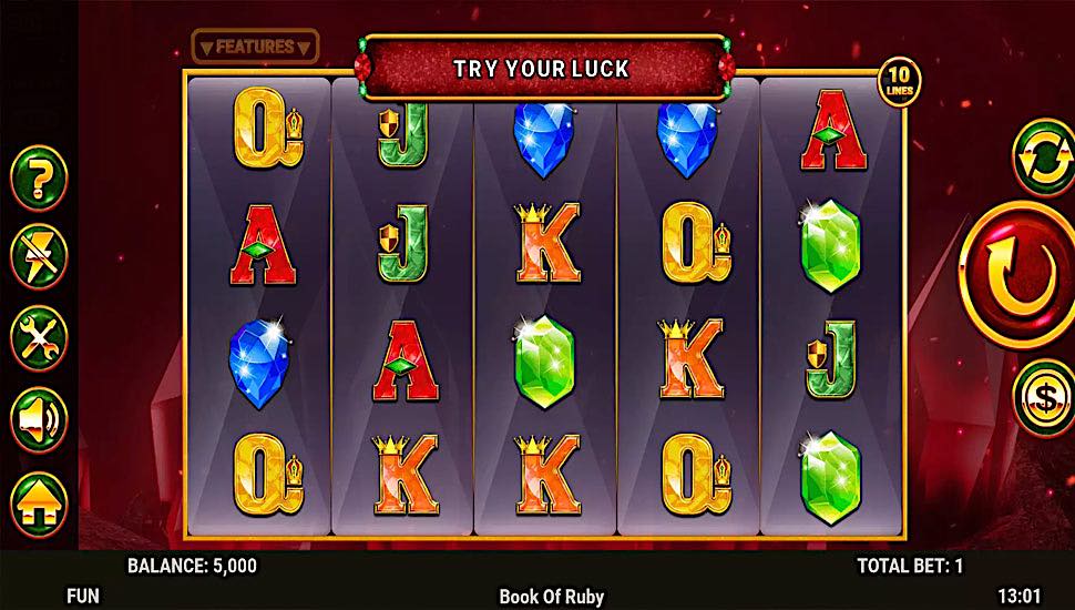 Book of Ruby slot